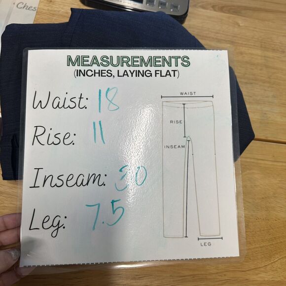 Sartore Reda Dress Pants Men’s 36X30 Straight Leg Blue 100% Wool Flat Front - Picture 13 of 13